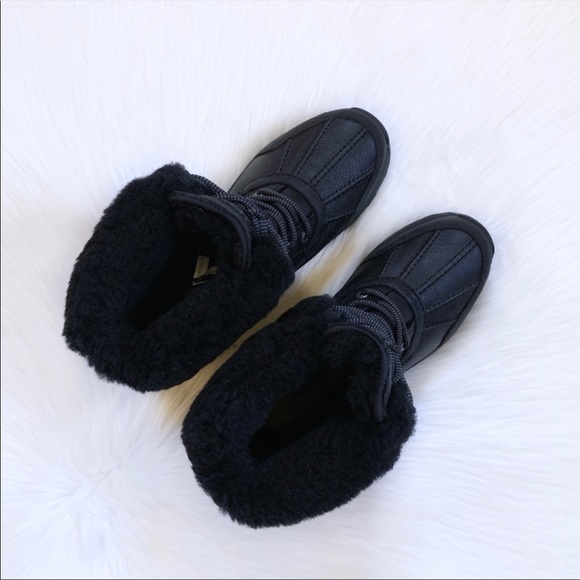 UGG Adirondack III Snow Leopard Black Waterproof Boots - Picture 4 of 10